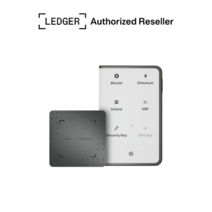 Ledger Stax 觸控螢幕加密資產硬體錢包 - 附帶 Ledger Recovery Key 恢復鑰匙